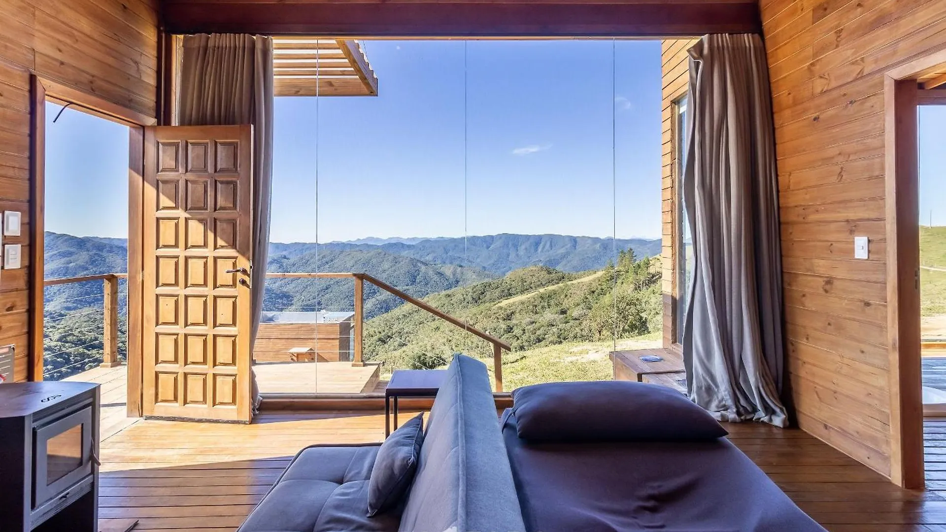 Lägenhet Cabana Com Vista Panoramica E Jacuzzi Vst022 Anitápolis
